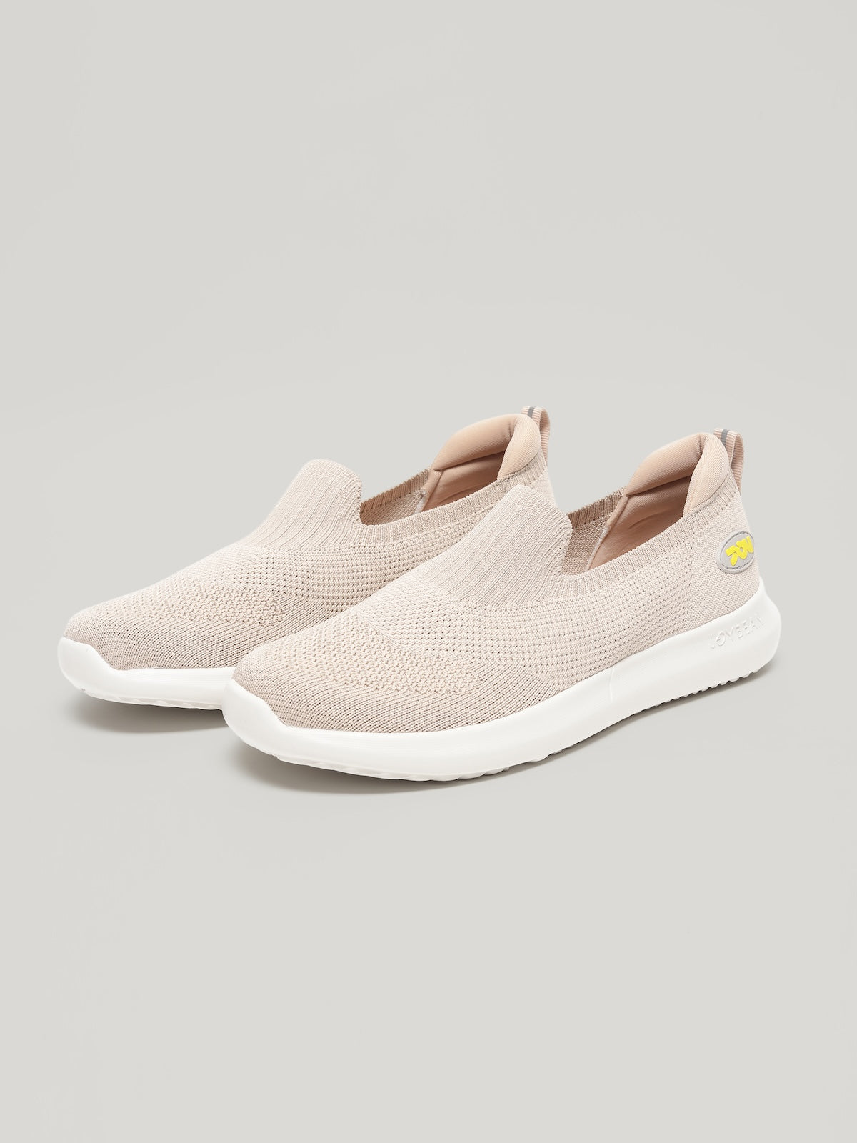 JW039 - Women's Slip On Shoes Beige