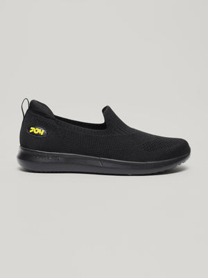 JW039 - Women's Slip On Shoes Black
