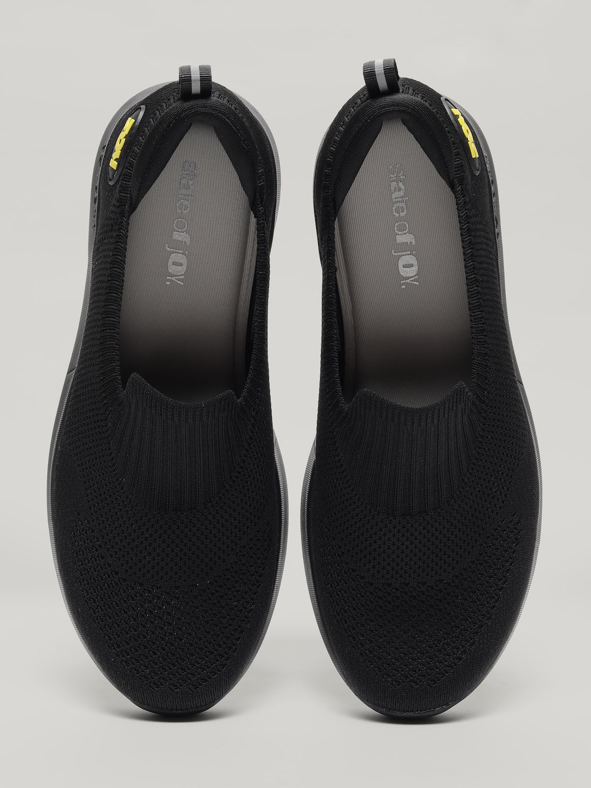 JW039 - Women's Slip On Shoes Black
