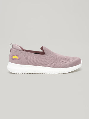 JW039 - Women's Slip On Shoes Mauve