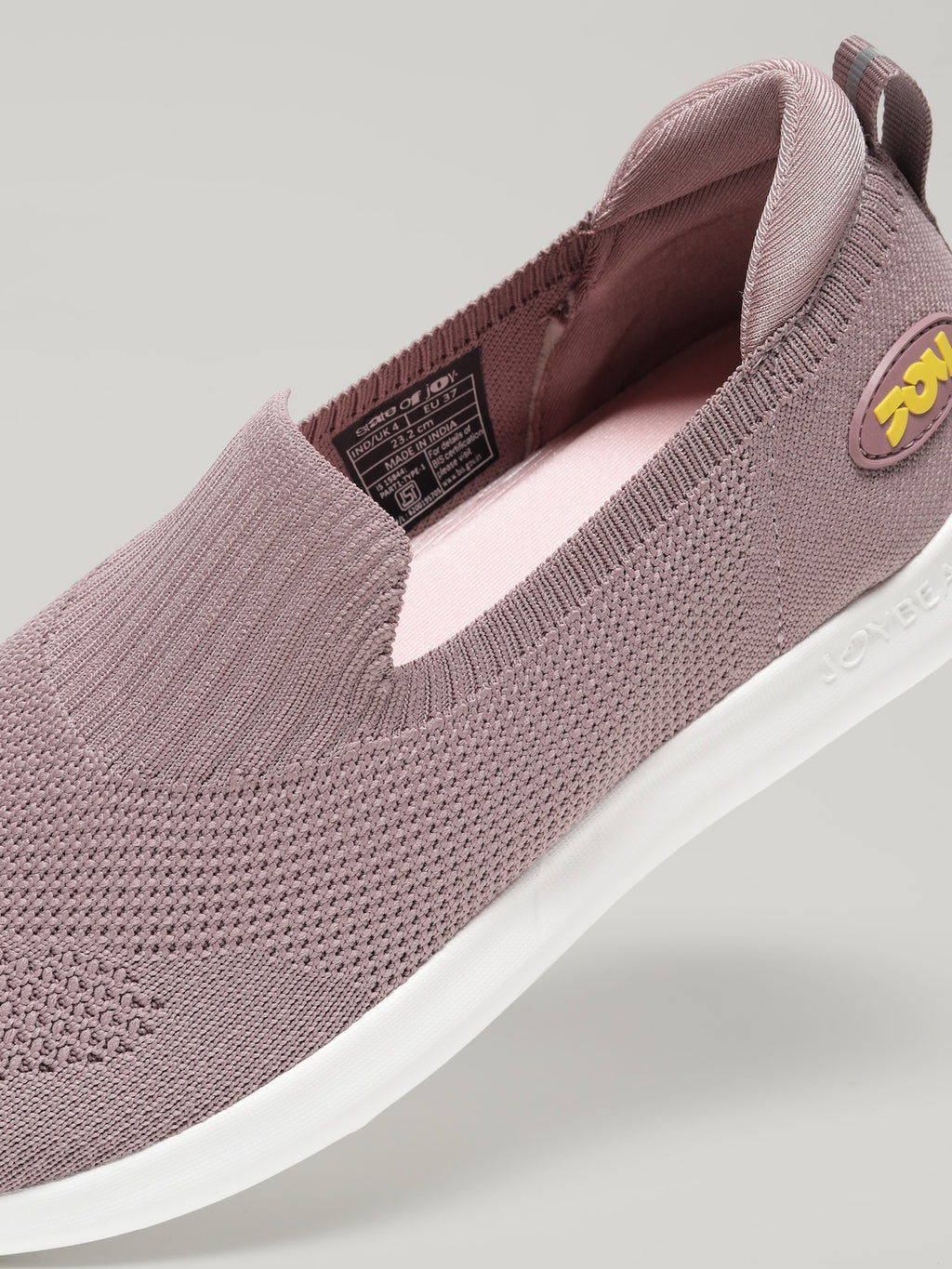 JW039 - Women's Slip On Shoes Mauve