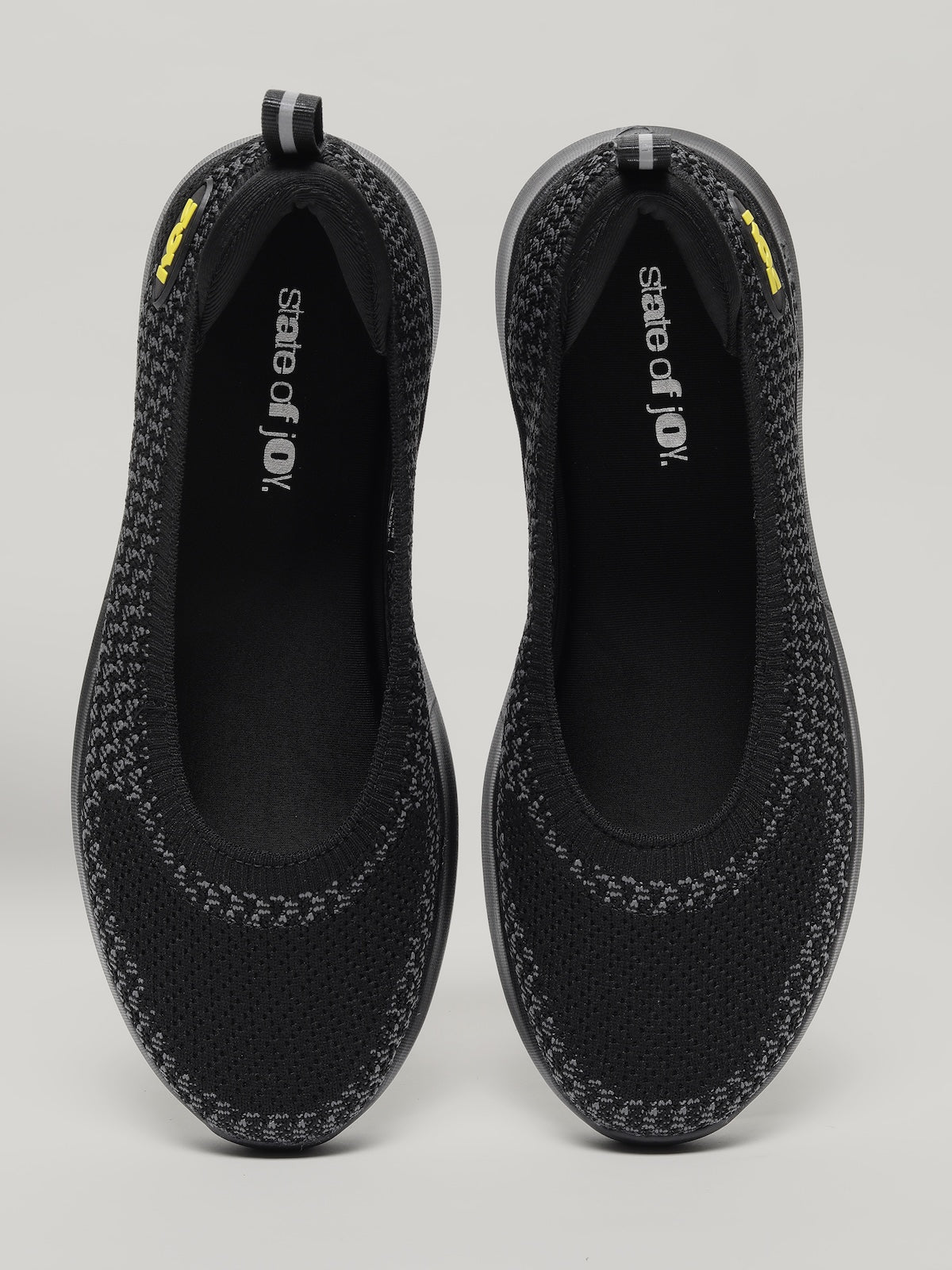JW040 - Women's Slip On Shoes Black
