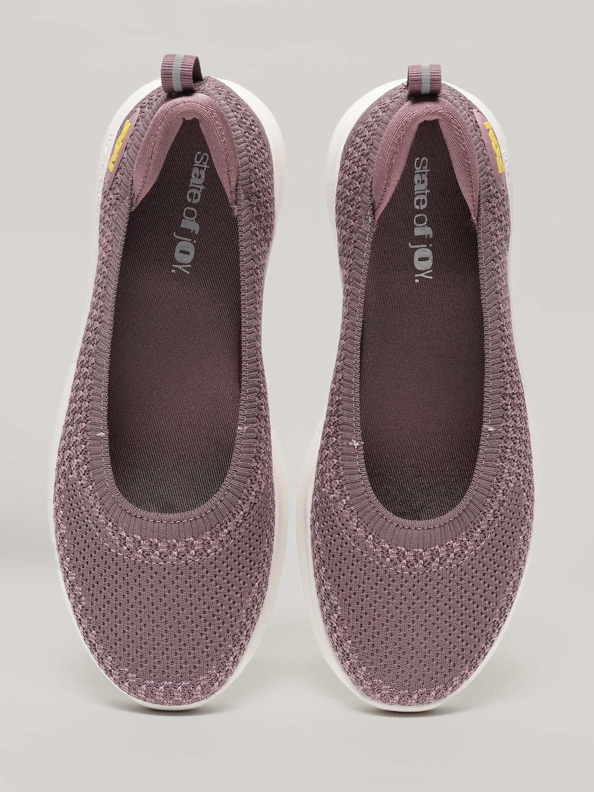 JW040 - Women's Slip On Shoes Dark Pink