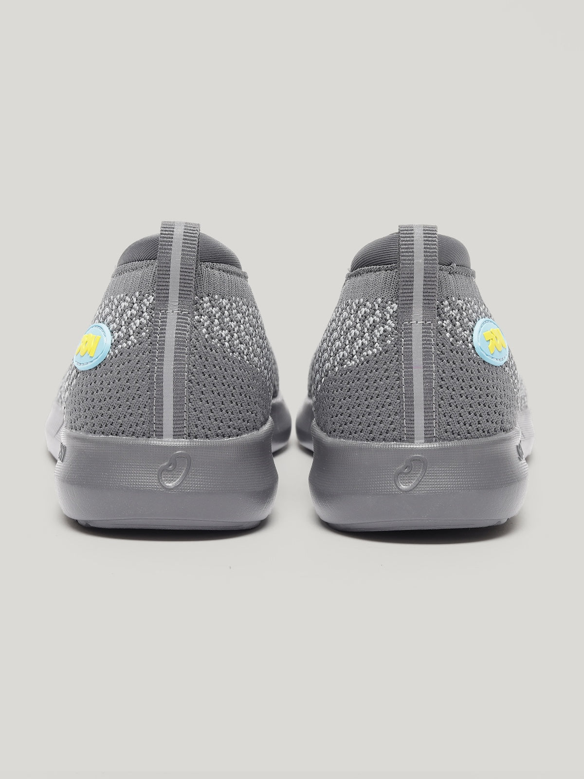 JW040 - Women's Slip On Shoes Grey
