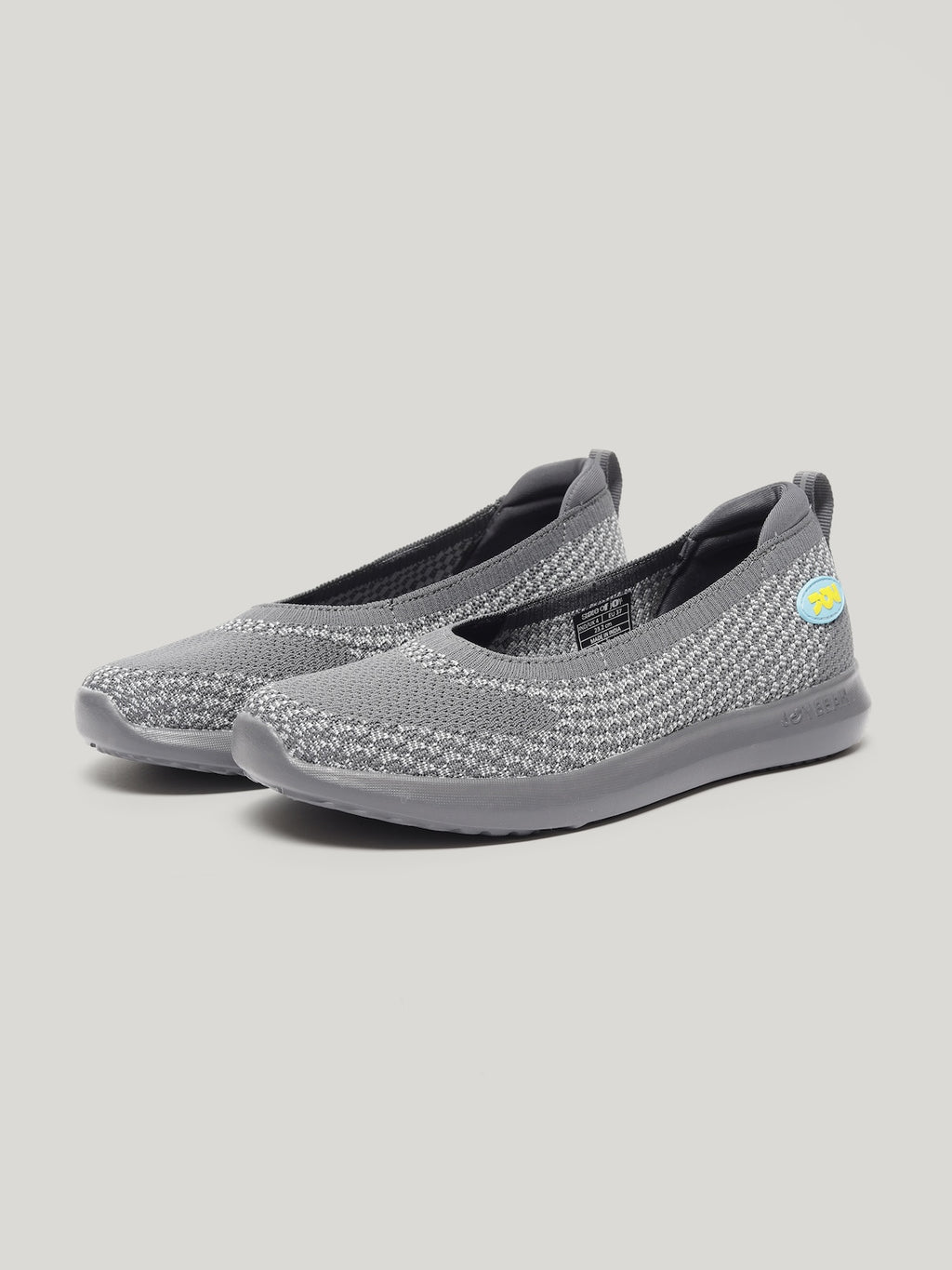JW040 - Women's Slip On Shoes Grey