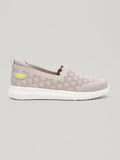 JW044 - Women's Slip On Shoes Dark Beige