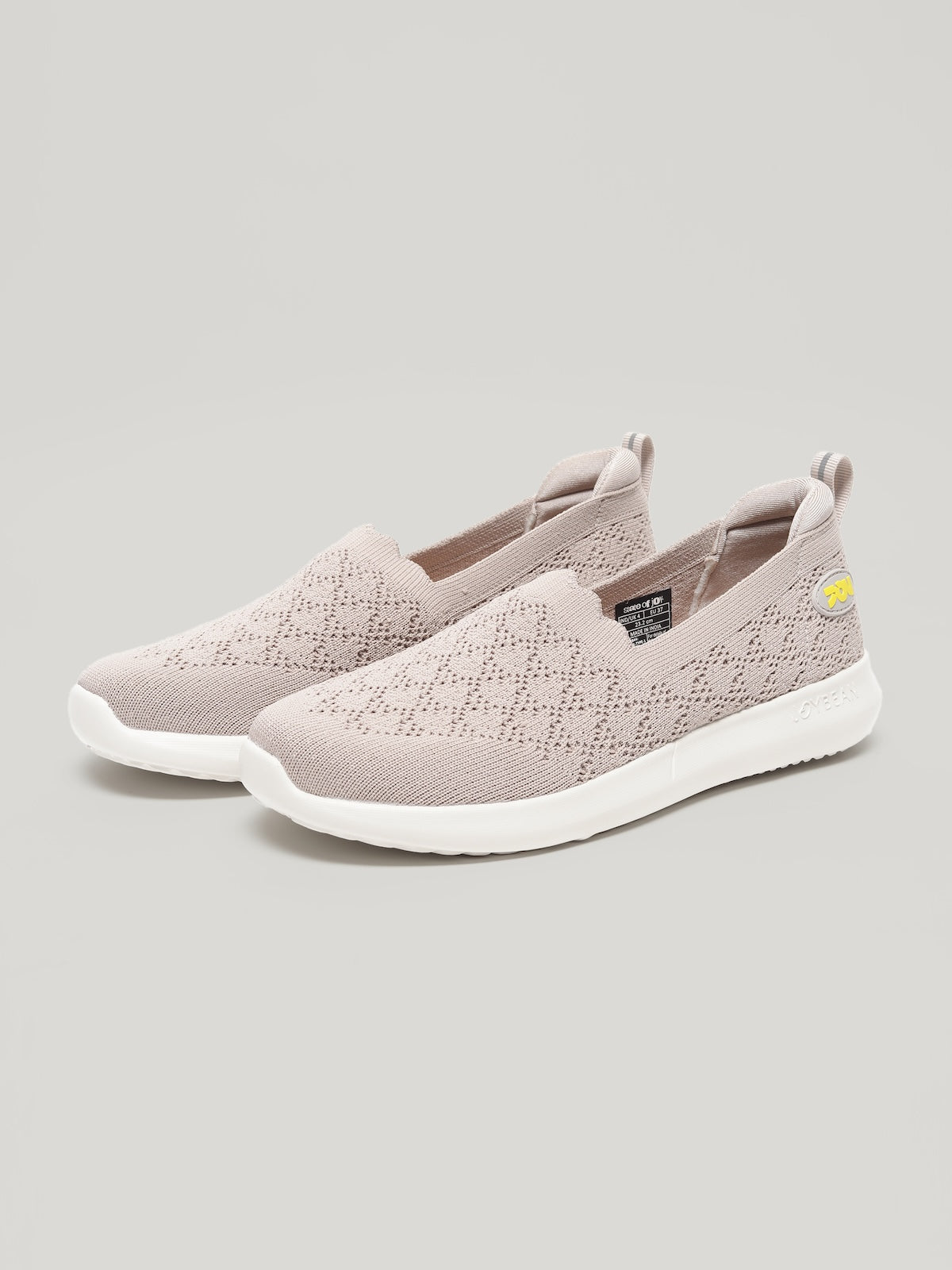 JW044 - Women's Slip On Shoes Dark Beige