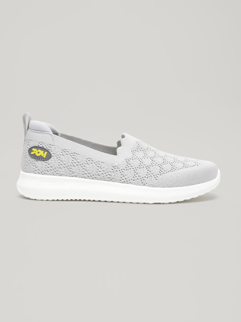 JW044 - Women's Slip On Shoes Light Grey