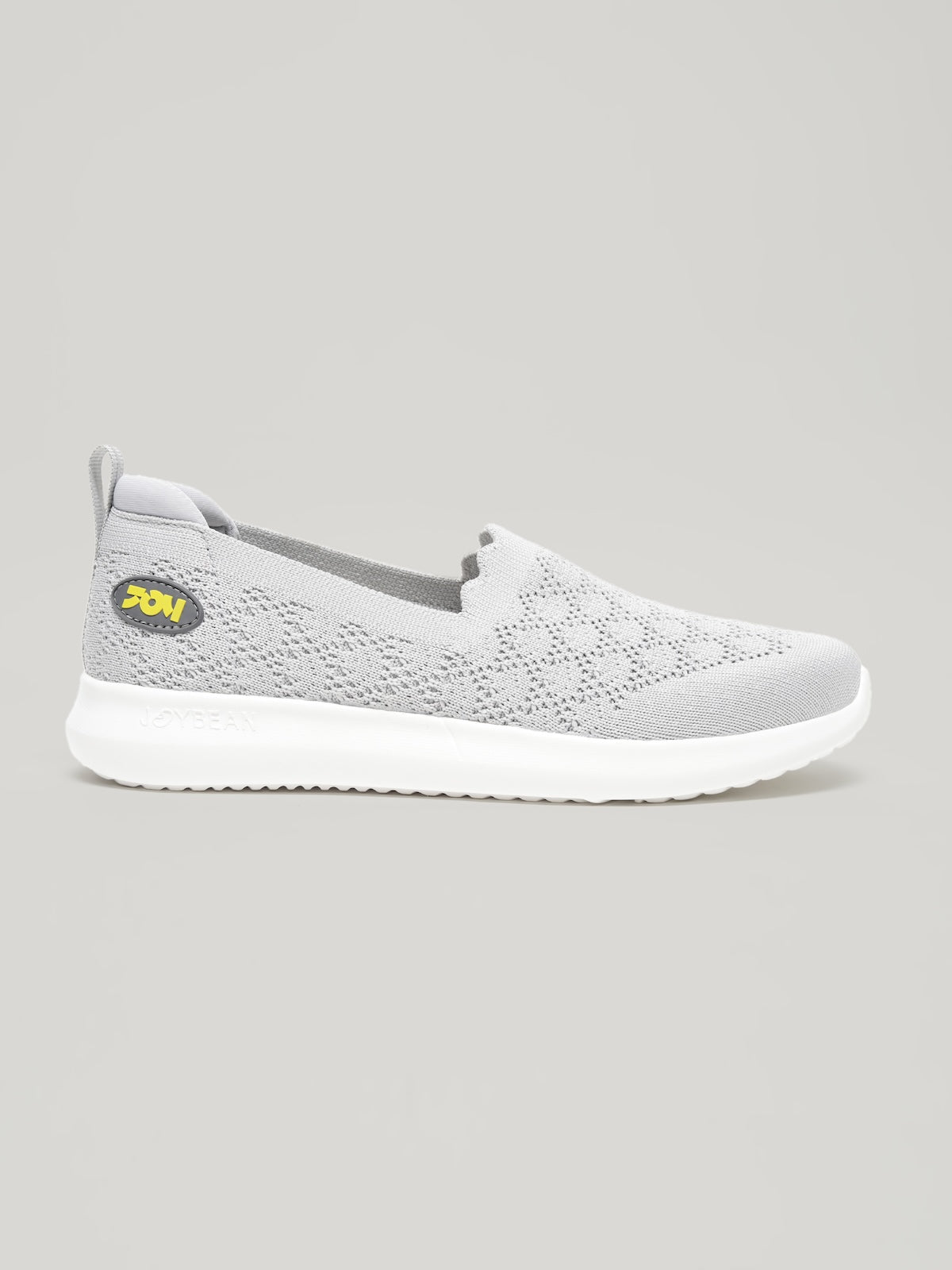 JW044 - Women's Slip On Shoes Light Grey