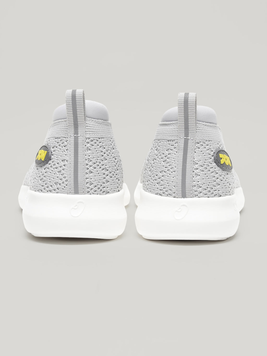JW044 - Women's Slip On Shoes Light Grey