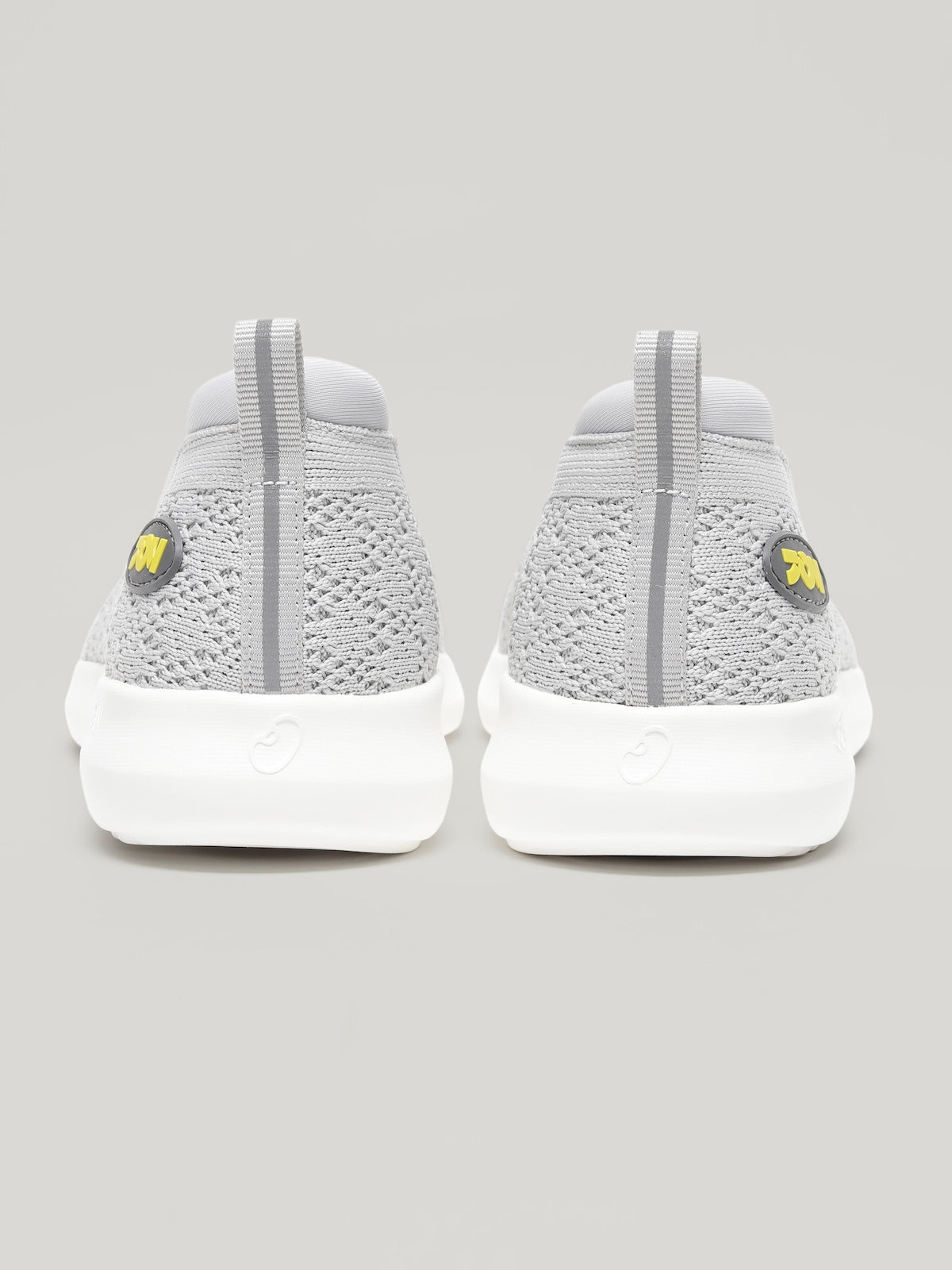 JW044 - Women's Slip On Shoes Light Grey