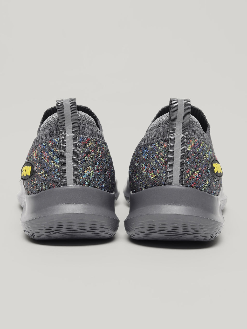 JW046 - Women's Slip On Shoes Dark Grey