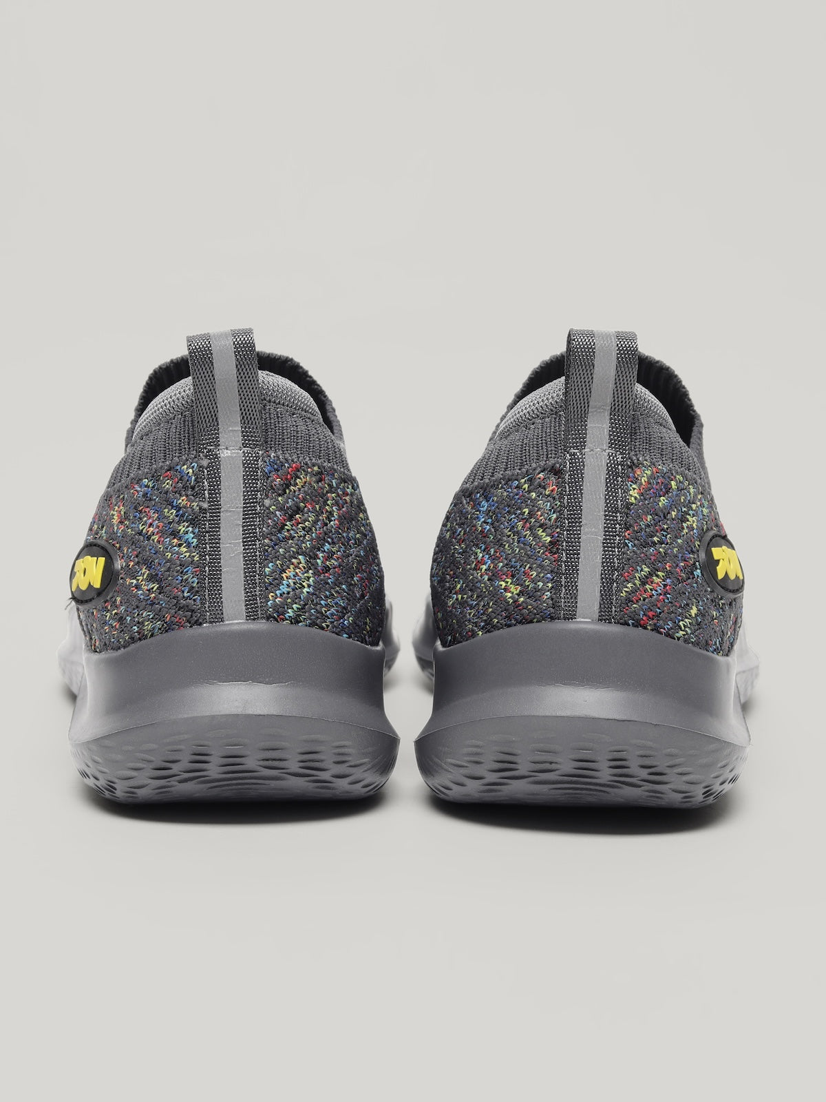 JW046 - Women's Slip On Shoes Dark Grey