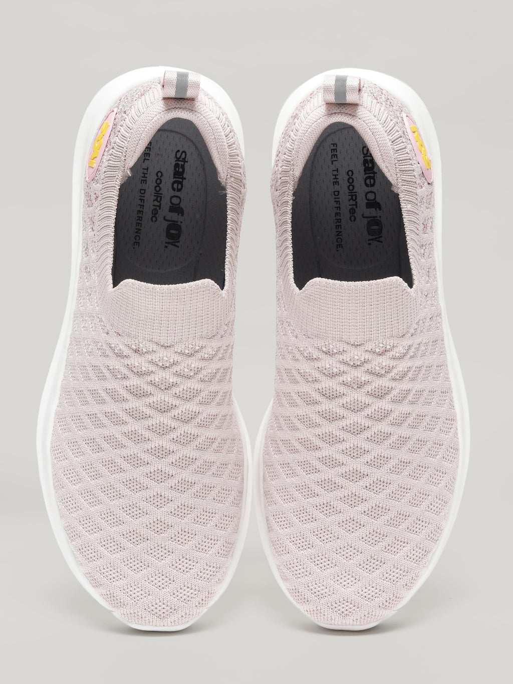 JW046 - Women's Slip On Shoes Pink