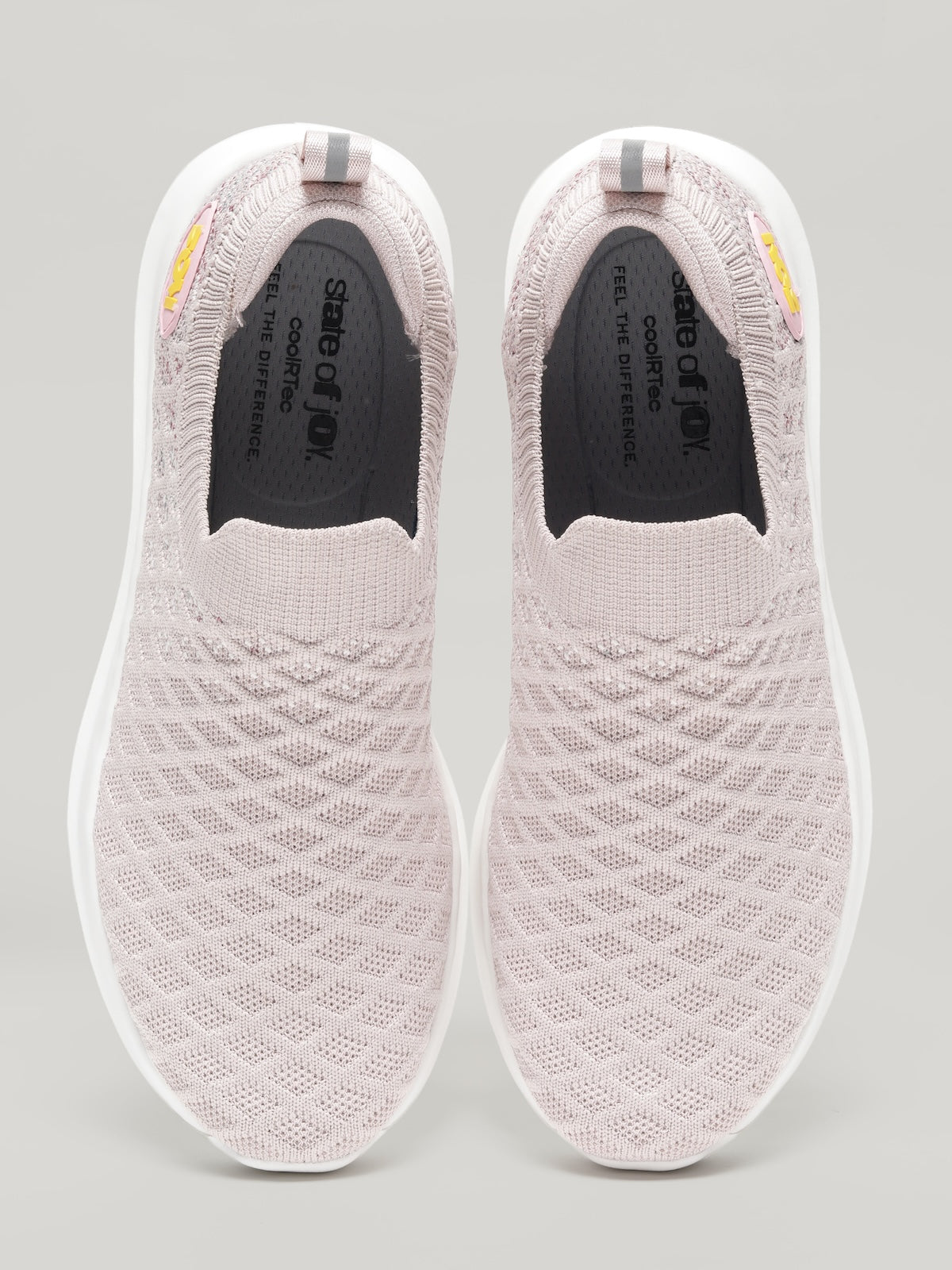JW046 - Women's Slip On Shoes Pink