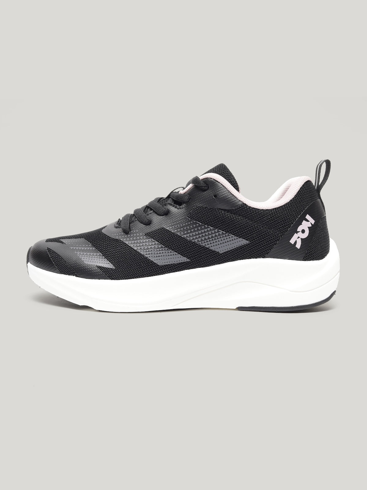 JW053 - Women's Lace Up Shoes Black