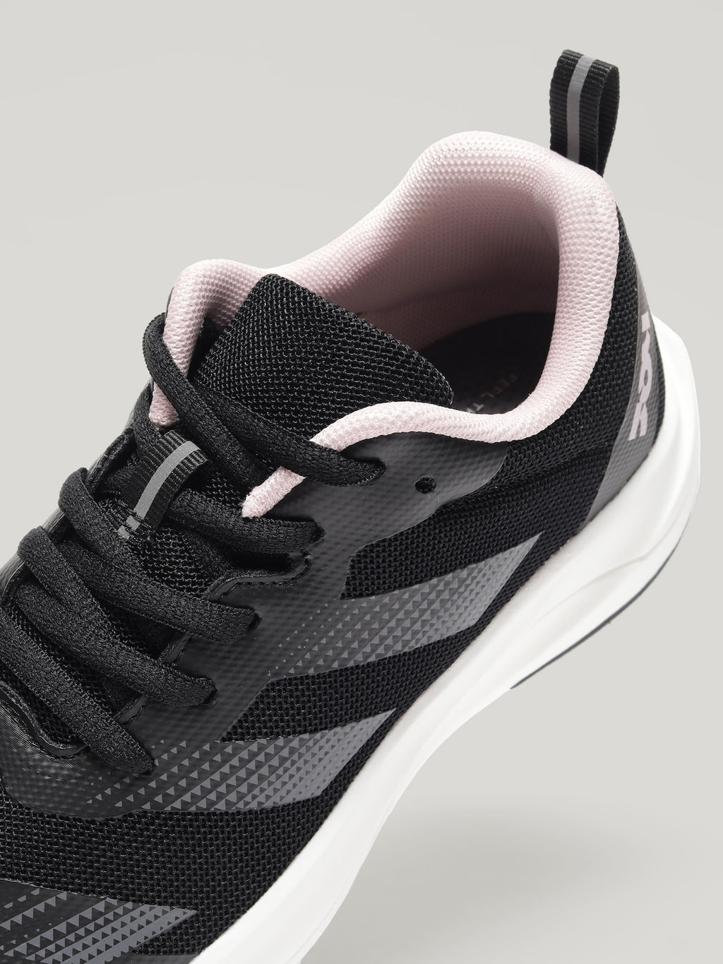 JW053 - Women's Lace Up Shoes Black