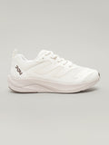 JW053 - Women's Lace Up Shoes Cream