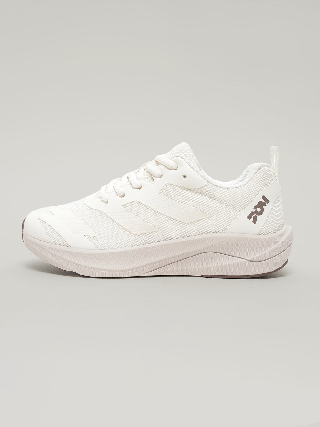 JW053 - Women's Lace Up Shoes Cream