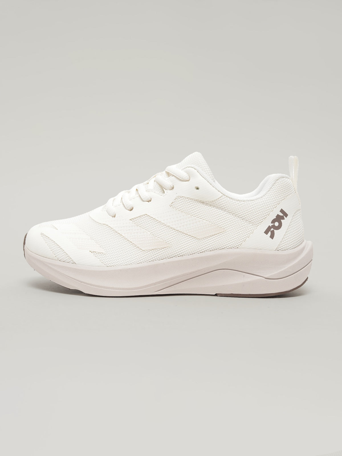JW053 - Women's Lace Up Shoes Cream