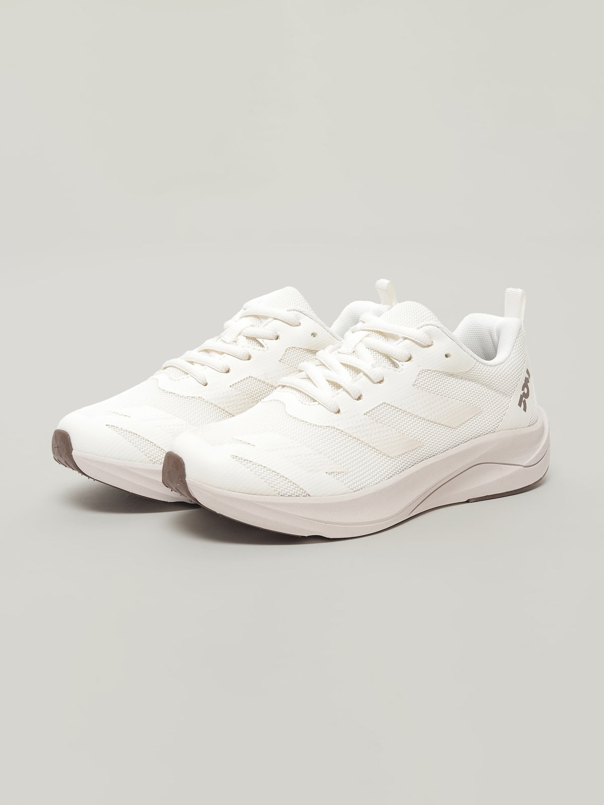 JW053 - Women's Lace Up Shoes Cream