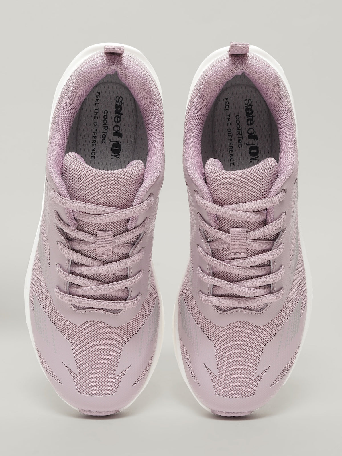 JW053 - Women's Lace Up Shoes Mauve