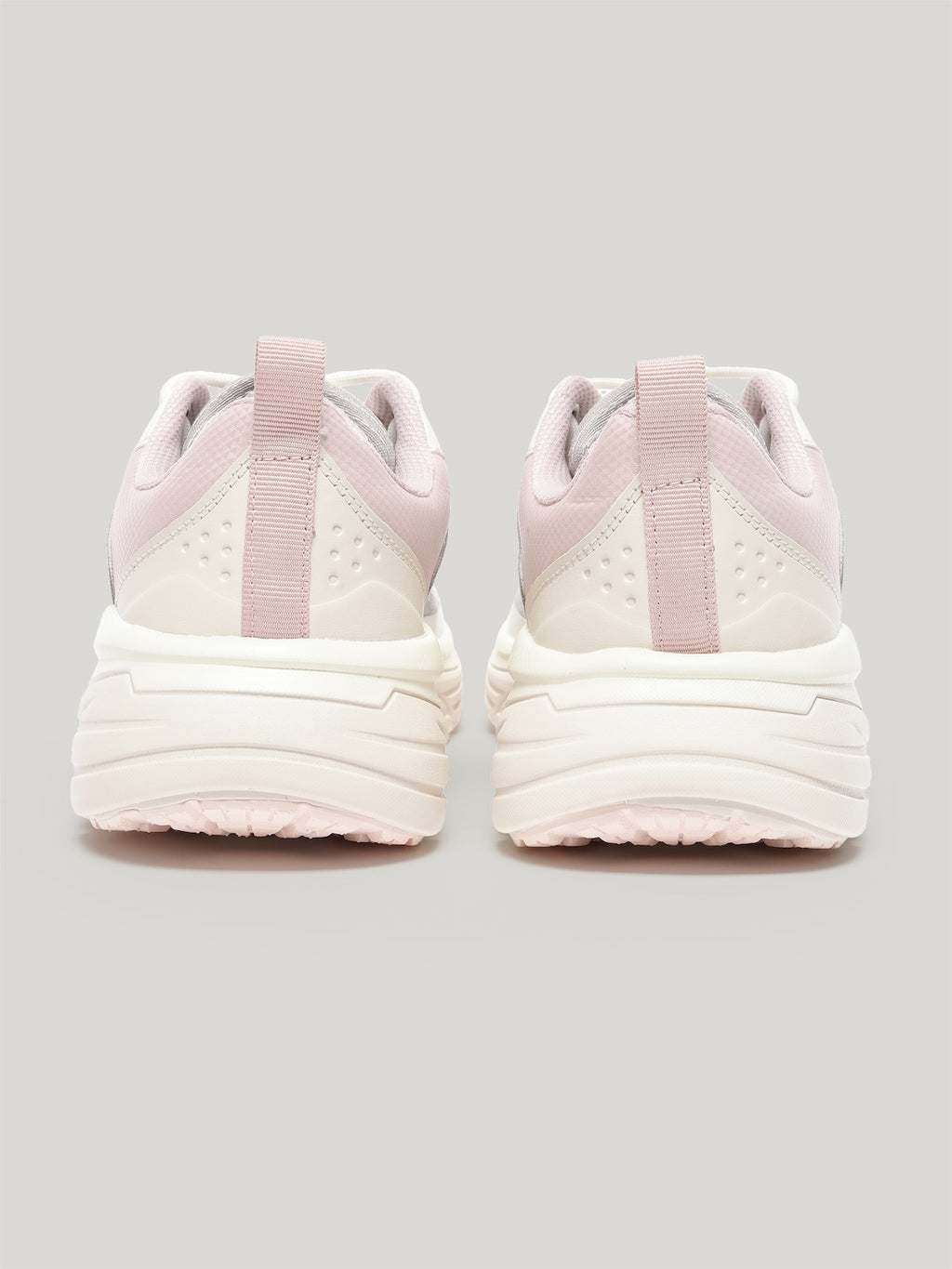 JW055 - Women's Lace Up Shoes Light Grey