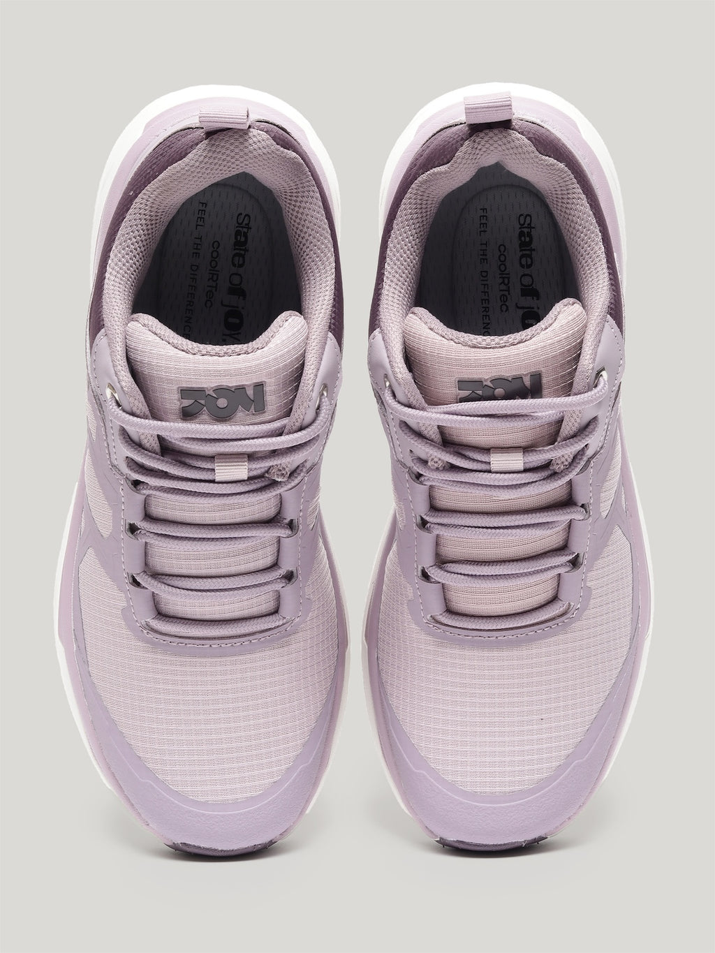 JW055 - Women's Lace Up Shoes Orchid