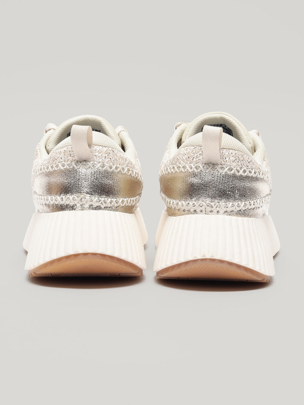 JW056 - Women's Lace Up Shoes Taupe