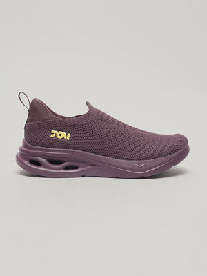 JW057 - Women's Slip On Shoes Burgundy