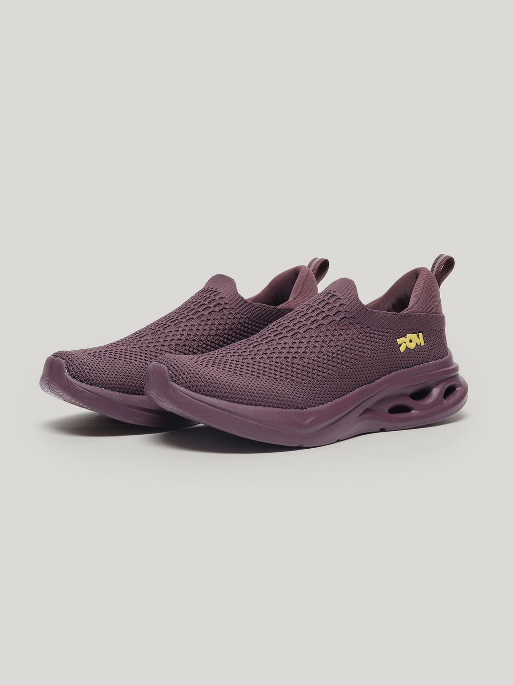 JW057 - Women's Slip On Shoes Burgundy