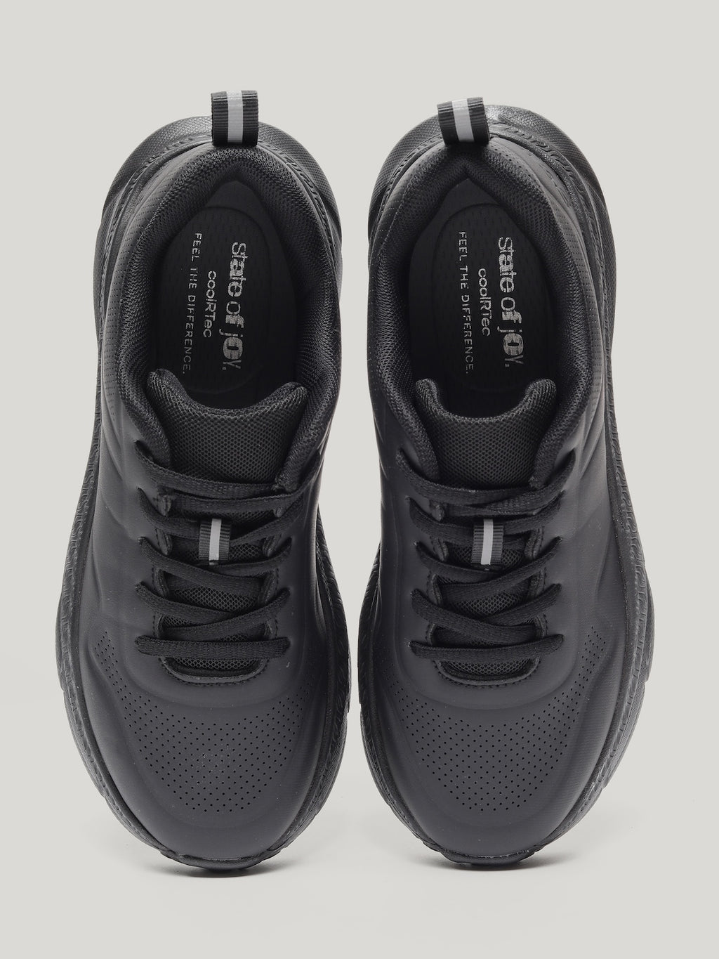 JW080 - Women's Lace Up Shoes Black