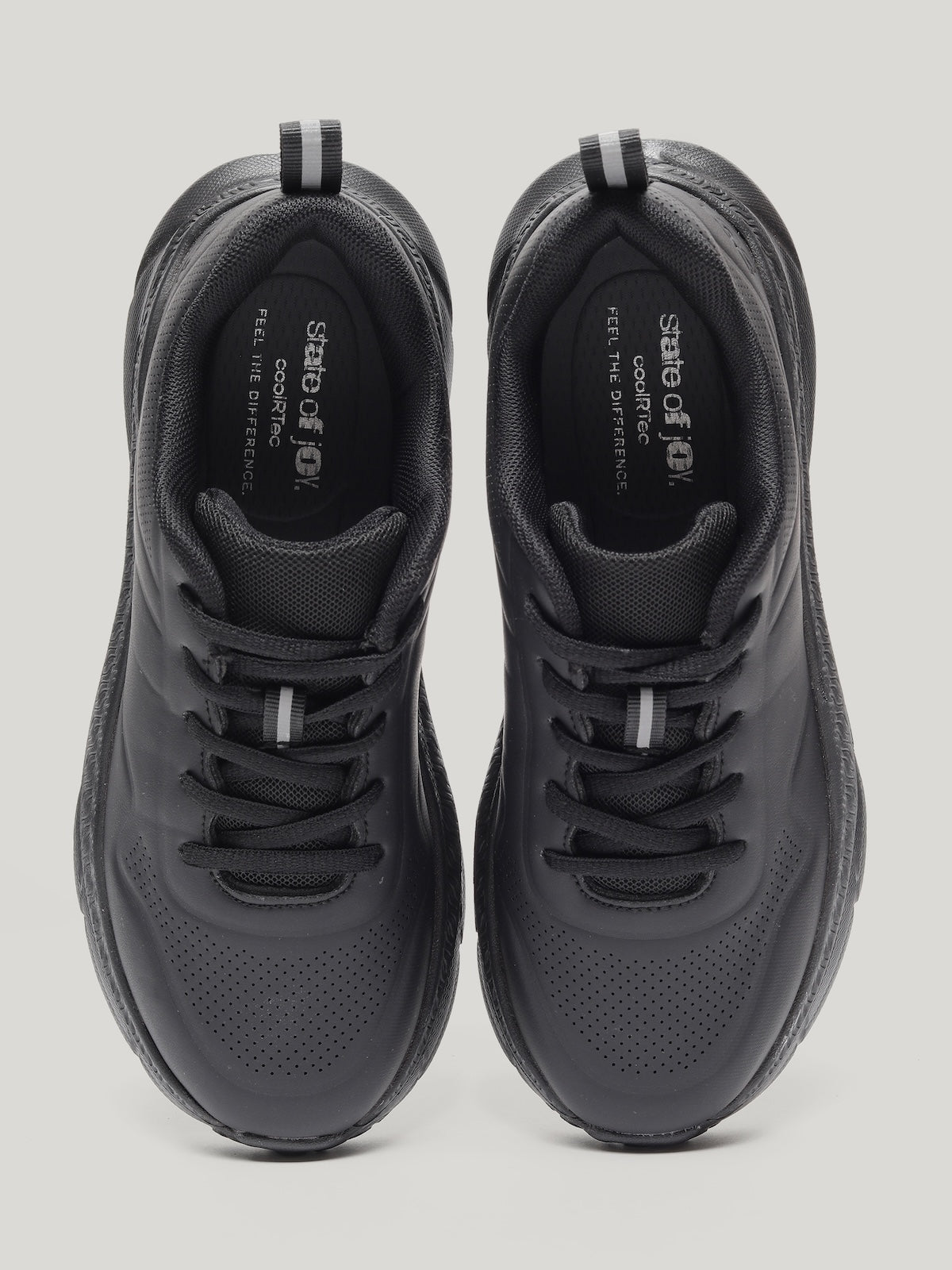 JW080 - Women's Lace Up Shoes Black