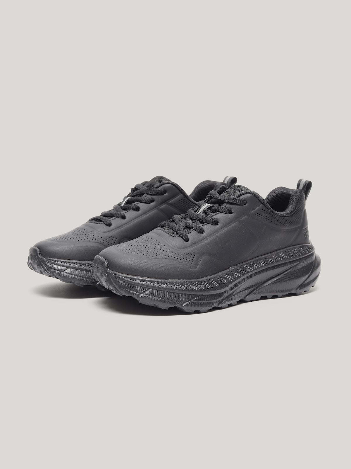 JW080 - Women's Lace Up Shoes Black