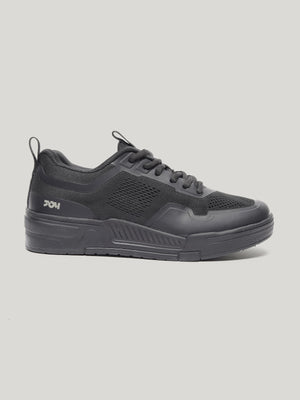 JW089 - Women's Lace Up Shoes Black