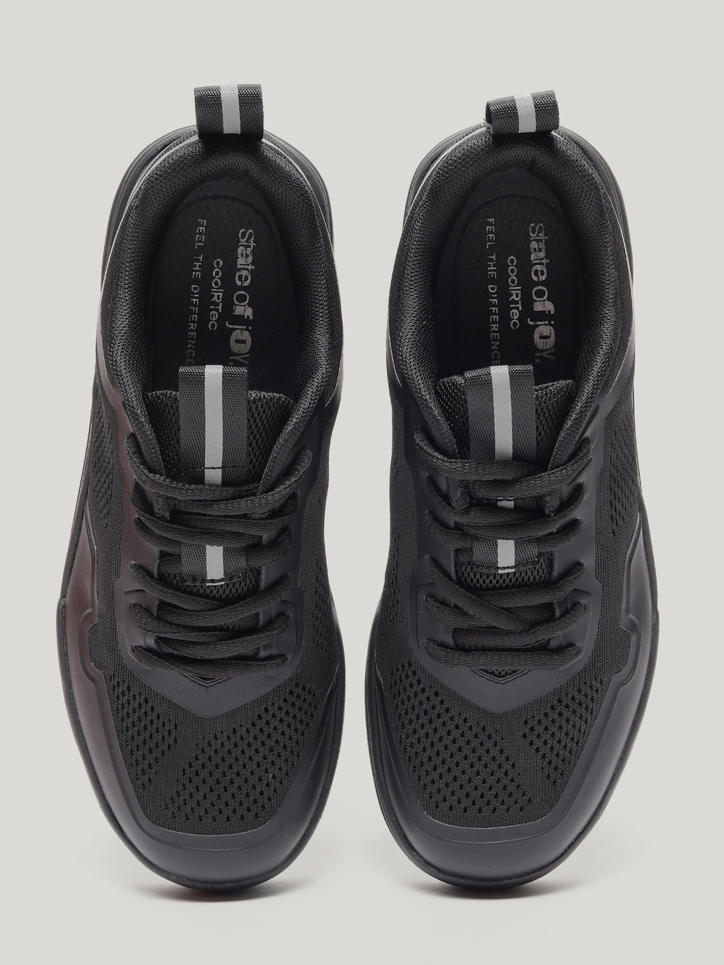 JW089 - Women's Lace Up Shoes Black