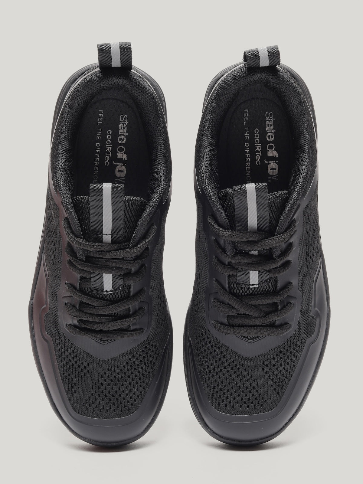 JW089 - Women's Lace Up Shoes Black