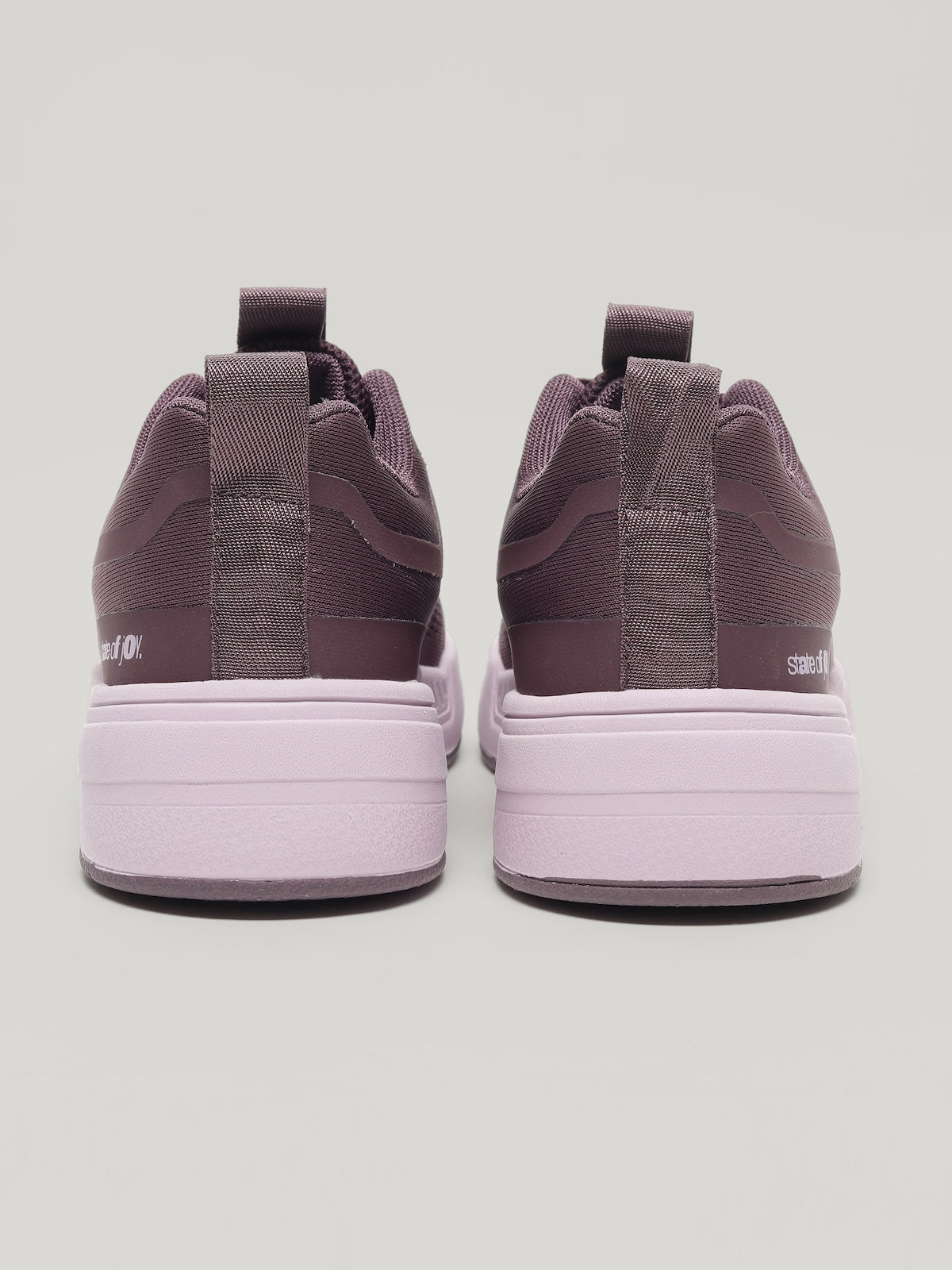 JW089 - Women's Lace Up Shoes Burgundy