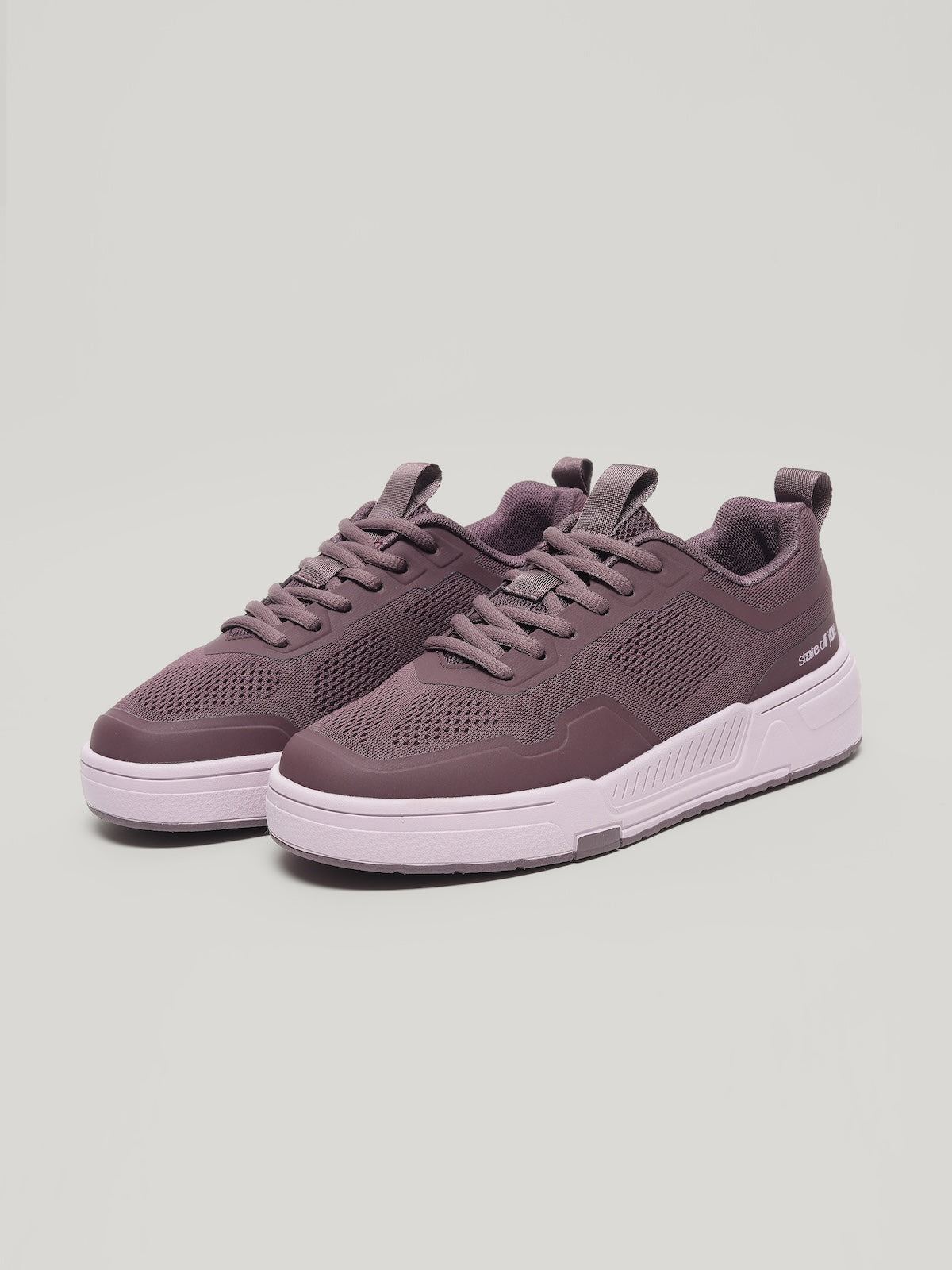 JW089 - Women's Lace Up Shoes Burgundy