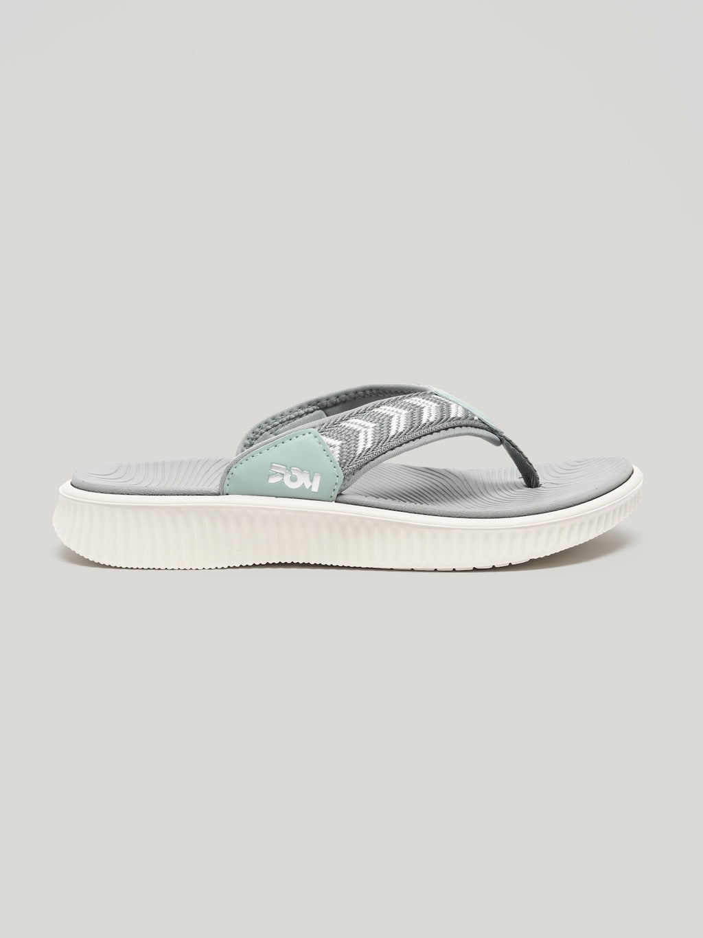 JWS012 - Women's Flip Flops Dull Green
