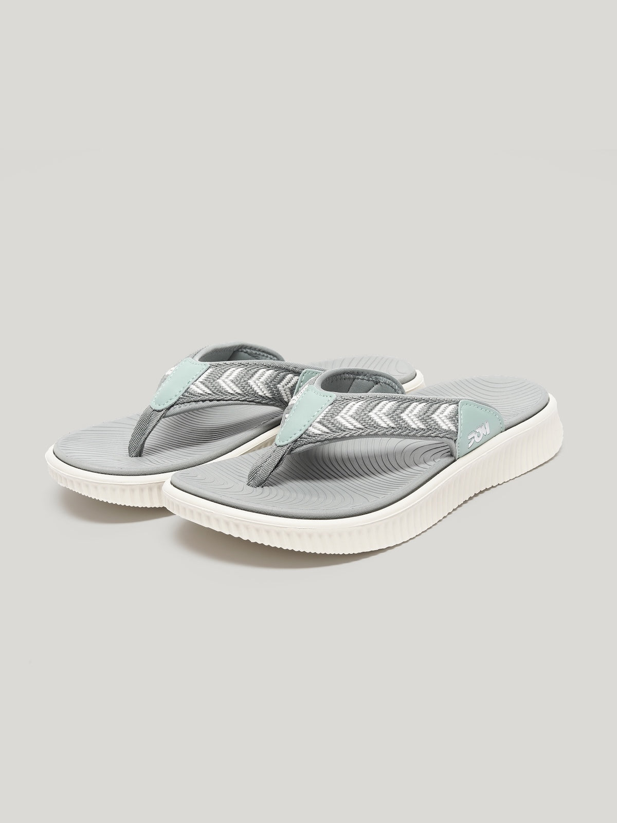 JWS012 - Women's Flip Flops Dull Green