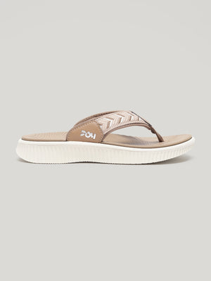 JWS012 - Women's Flip Flops Tan