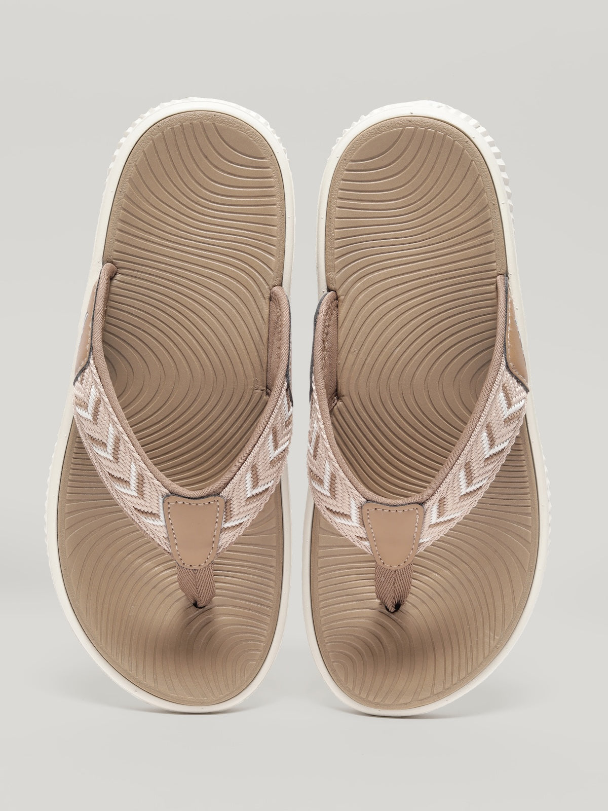 JWS012 - Women's Flip Flops Tan