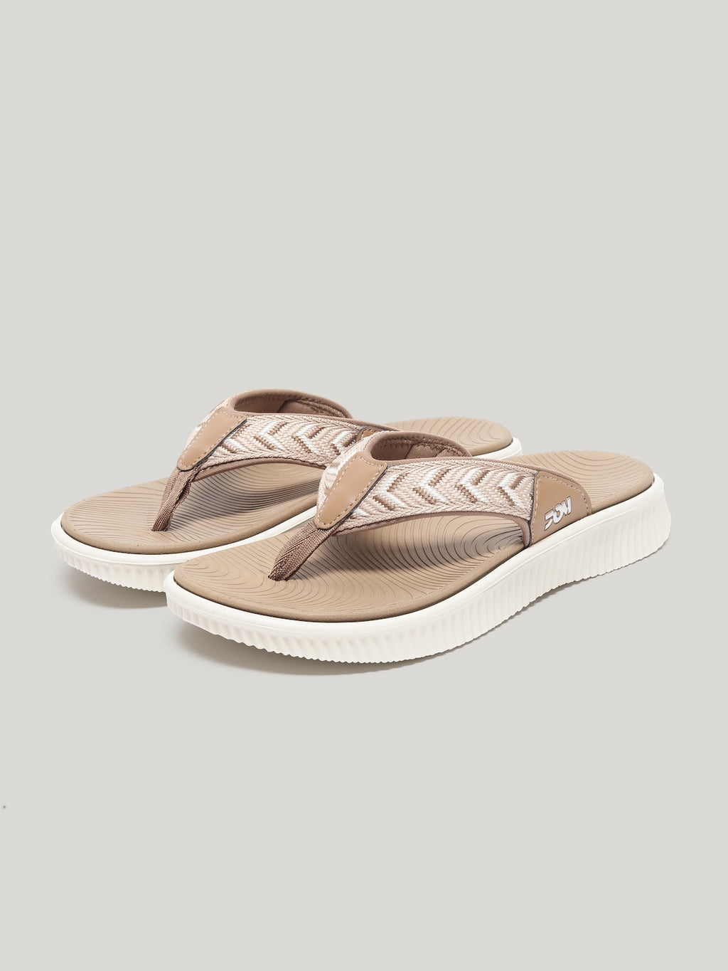 JWS012 - Women's Flip Flops Tan