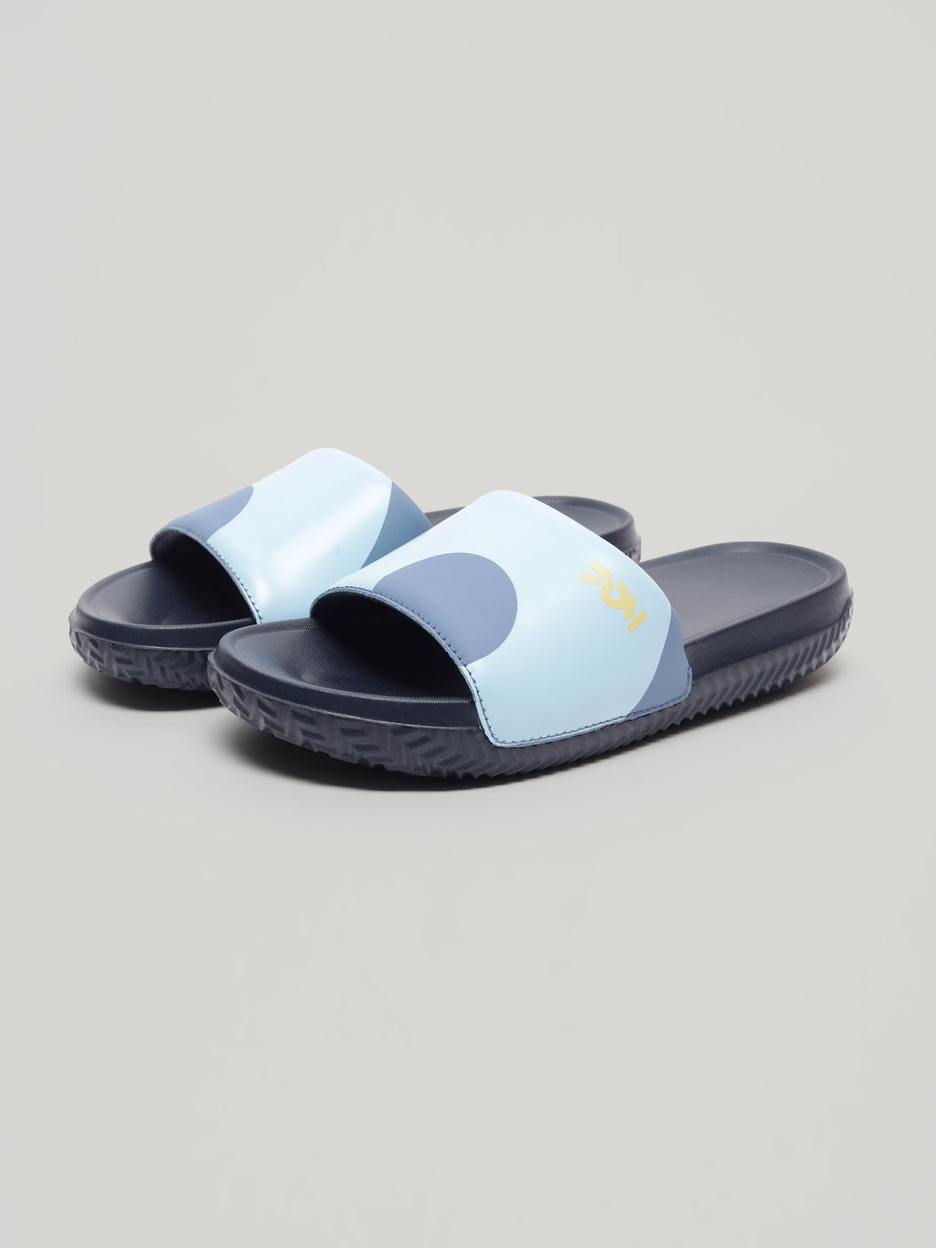 JWS017 - Women's Slides Marble Blue